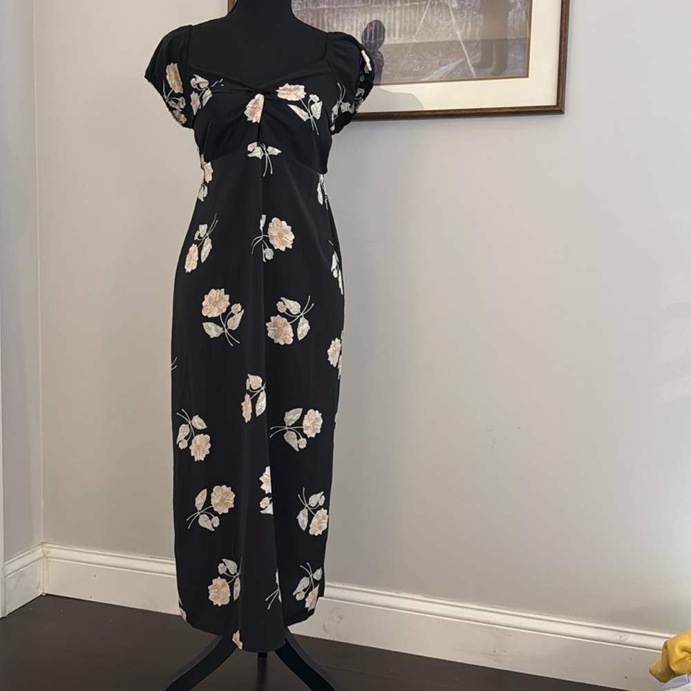 Saltwater Luxe - Flower Power Midi Dress - Size Small - Picture 2 of 9